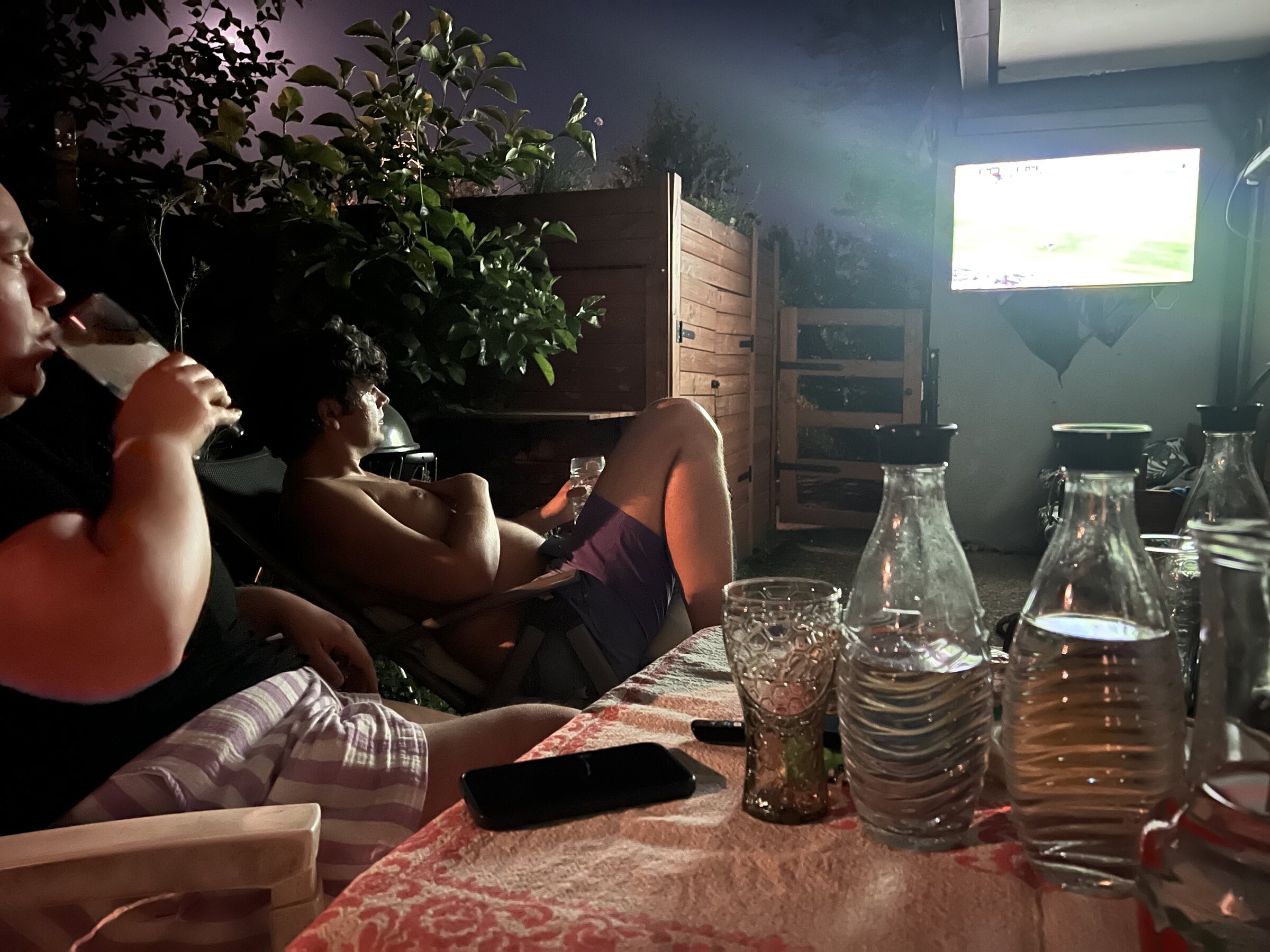 Fußballabend im Kirchberg Soccer Cafe in Rohrbronn
